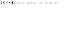 Tablet Screenshot of cookefurniture.com